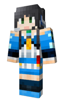 Minecraft skin Luckfox