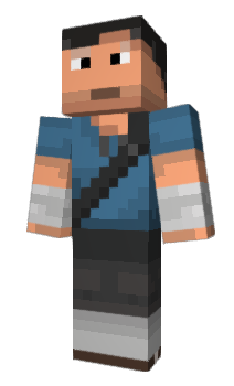 Minecraft skin Hatless