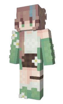 Minecraft skin DesertWitch