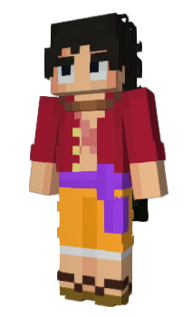 Minecraft скін по ніку ItsLuffyX_D