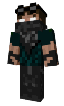 Herobrine Hunter Minecraft Skin