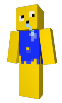 Minecraft skin noobyellow