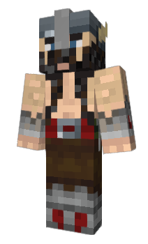Minecraft скин по нику GrayFoxM