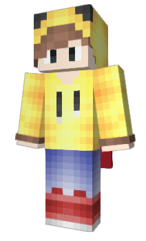 Minecraft скин по нику Pikachu15