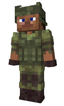 Minecraft skin SargeLa