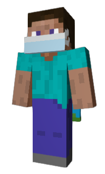 Minecraft скин по нику Covid