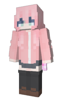 Minecraft skin BocchiZaRokku