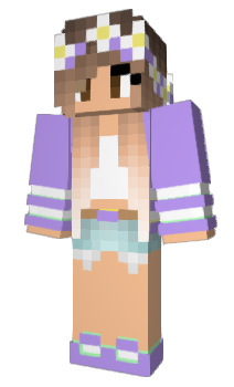 Minecraft скин по нику Nejina