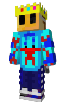 Minecraft скин по нику TooBluu