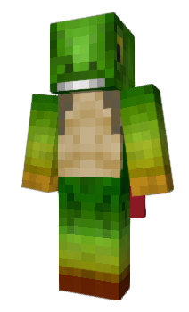 Minecraft skin AquaDuck