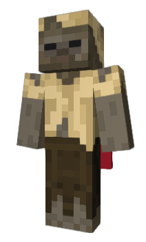 Minecraft skin Huskh