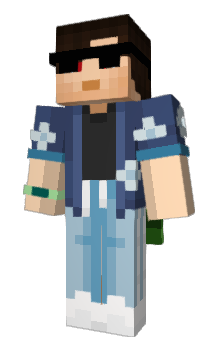 Minecraft skin BluzaVulture