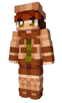 Minecraft скин по нику luanne_