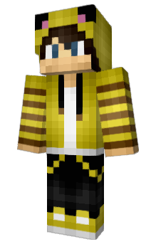 Minecraft скін по ніку PikaVu