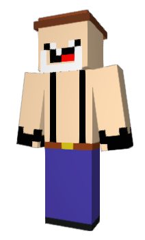 Minecraft skin Blockad