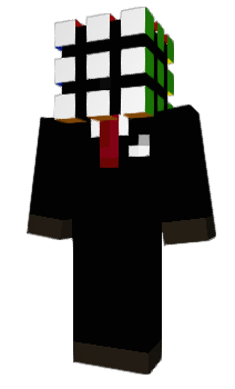 Minecraft skin Sotet
