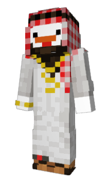 Minecraft скин по нику ArabChicken