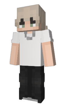 Minecraft skin halfalive