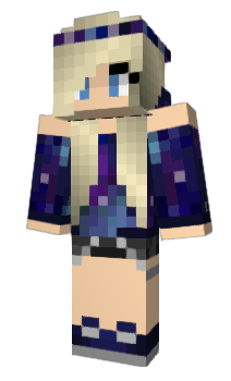 Minecraft скин по нику girlygaming