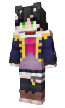 Minecraft skin MiXia