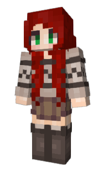 Minecraft skin ZombieChan