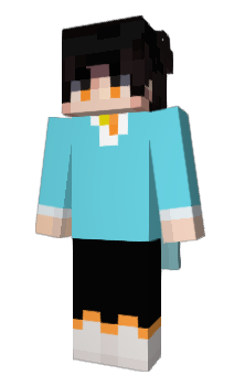Minecraft skin Blooomed