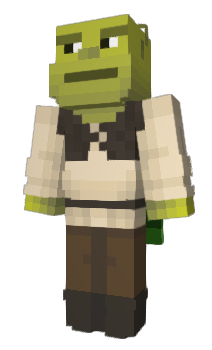 Minecraft скин по нику GigaShrek