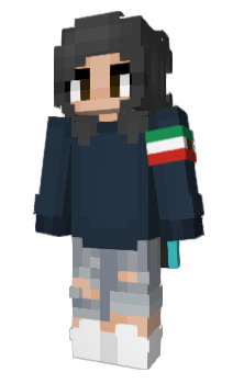 Minecraft скин по нику PrincesaNina