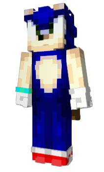 Minecraft скин по нику PixelSonic