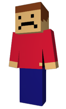 Minecraft скин по нику SuperTVP