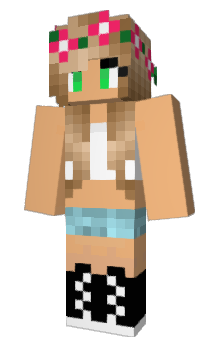 Minecraft skin girlybBEAR