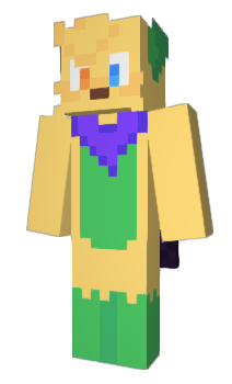 Minecraft skin Citrus_Wolf