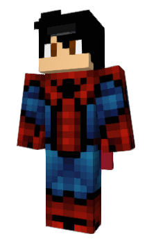 Minecraft skin spiederman