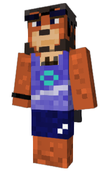 Minecraft skin RockoTheBigDog