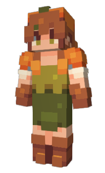 Minecraft skin carrot_sprouts