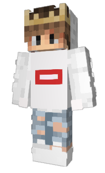 Minecraft skin herobrine_tinder