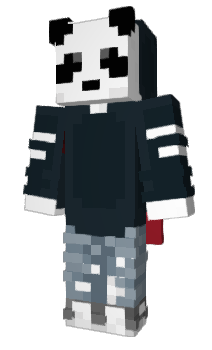 Minecraft скин по нику panda18