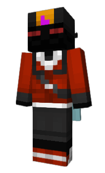 Minecraft скін по ніку PolkaDotMonster