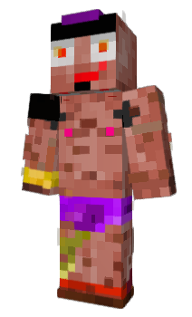 Minecraft skin Hakari4