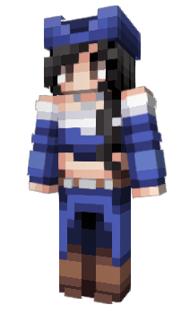Minecraft skin Lizzagnaa
