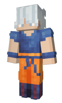 Minecraft skin GokuInstinct