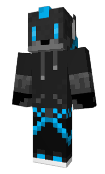 Minecraft скин по нику wolfy1234