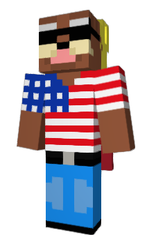 Minecraft скин по нику Obama_Jr