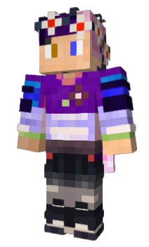 Minecraft skin Zamieszany