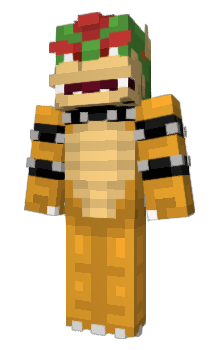 Minecraft skin bowserr