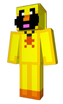 Minecraft skin KickinChick