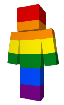 Minecraft skin lgbtq_supporter