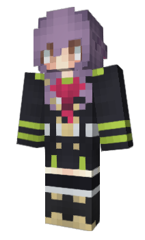 Minecraft skin angel_sato