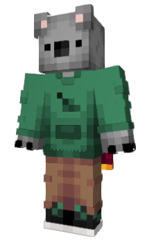 Minecraft скін по ніку Leafx