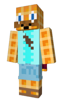 Minecraft skin MrWaffleGaming